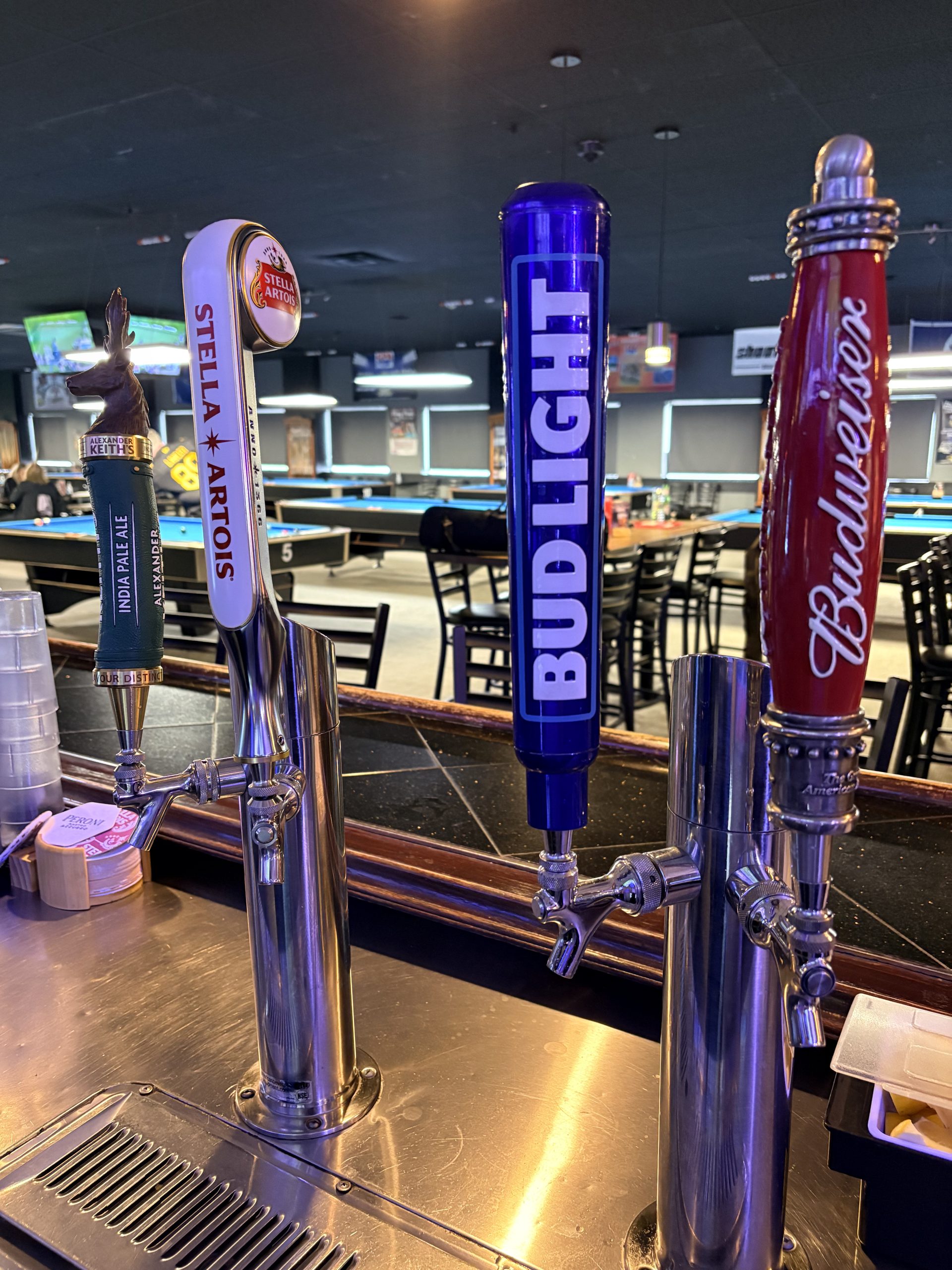 Menu - Beer on tap